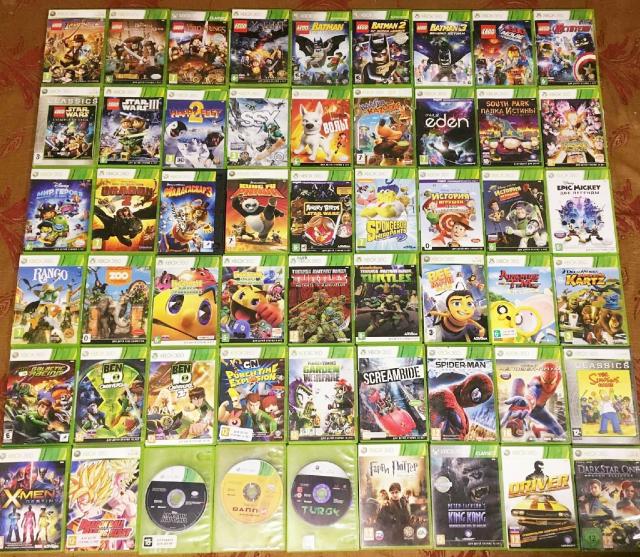 Продаю диски Детские для Xbox 360