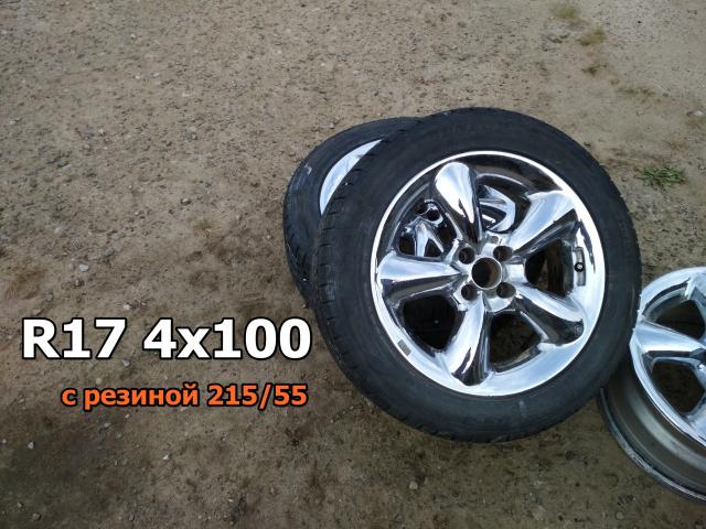 Продаю литье (комплект 4 шт.) R17 4x100 с всесезон...