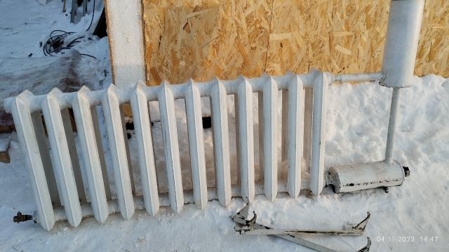 Регистр + Тэн батарея 12секций